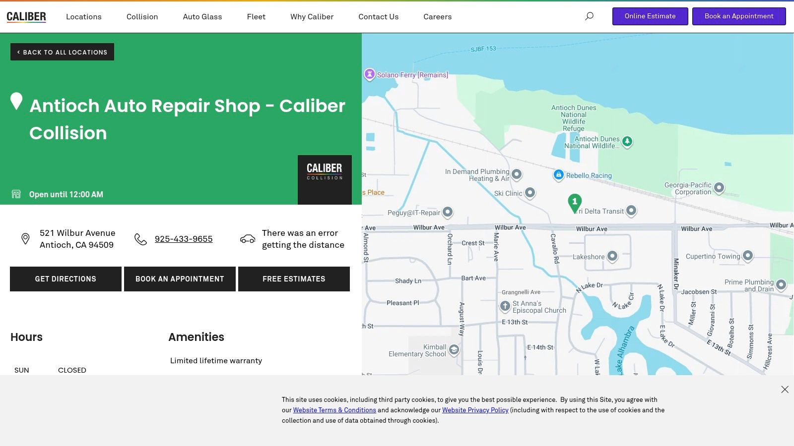 Caliber Collision – Antioch (Wilbur Ave)