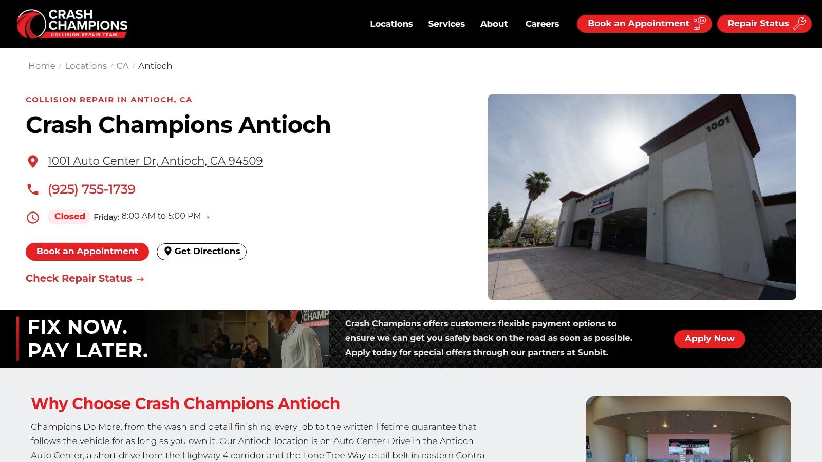 Crash Champions – Antioch
